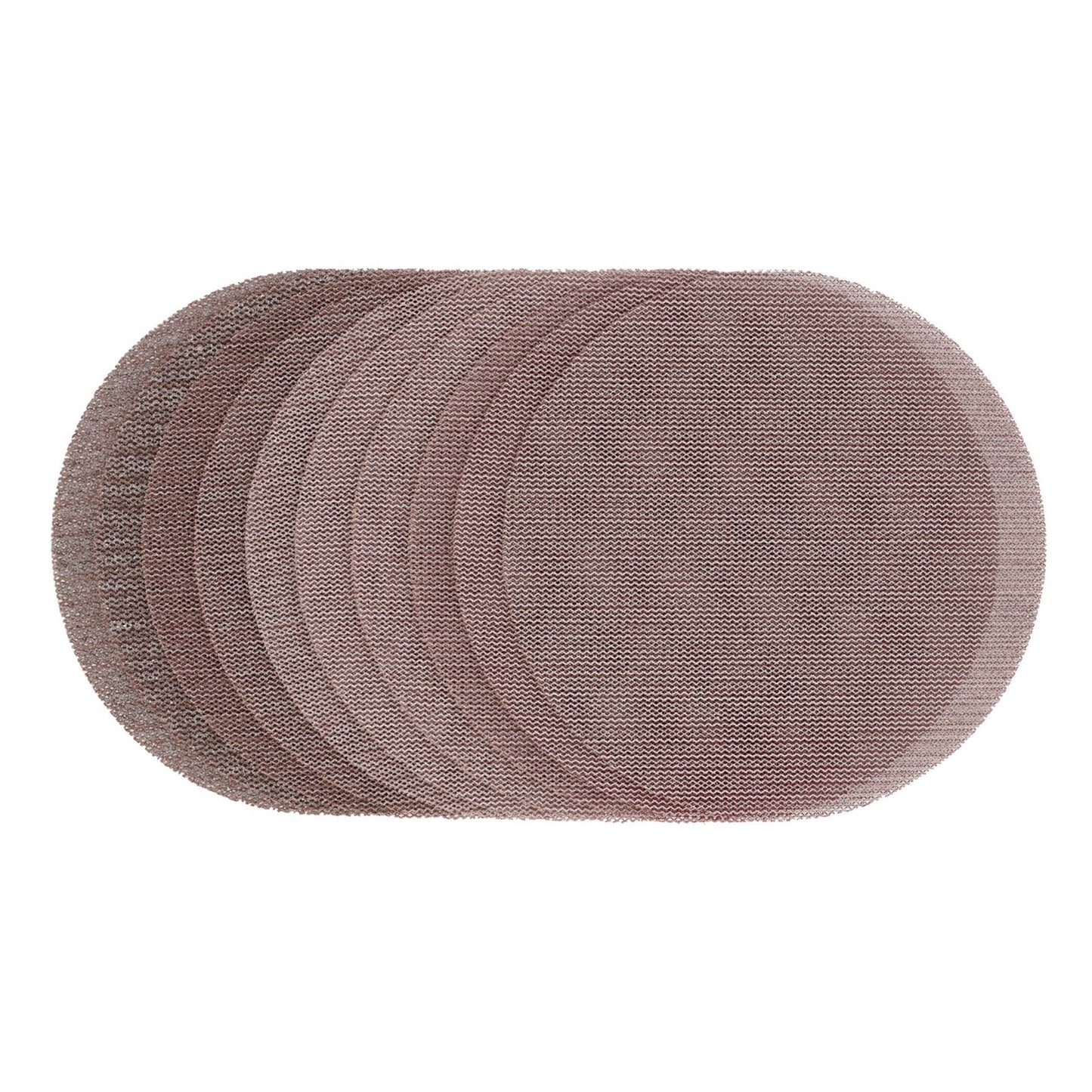 Draper 62989 Expert Quality Mesh Sanding Discs 150mm Assorted Grit - 80G 120G 180G 240G Pack of 10 Draper