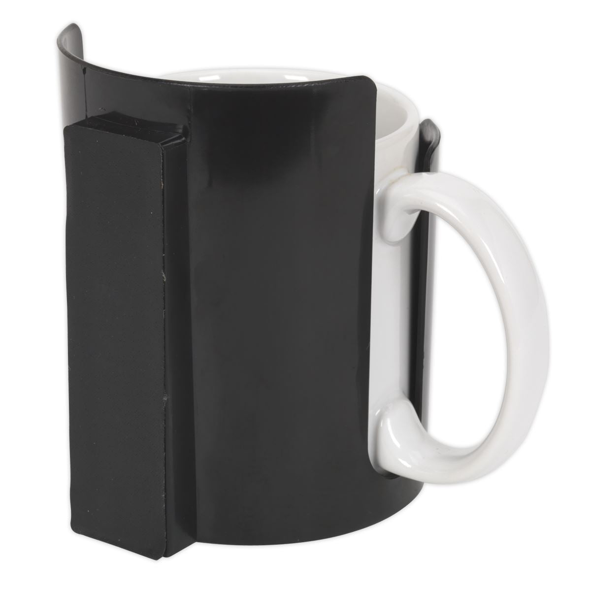 Sealey APCHB Magnetic Cup/Can Holder - Black Sealey