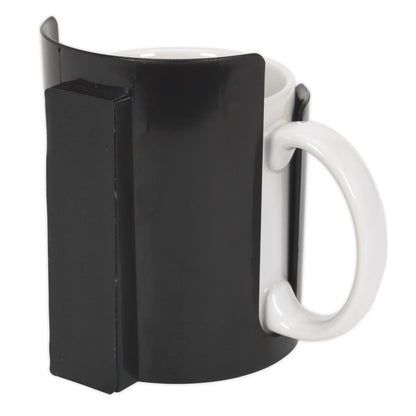 Sealey APCHB Magnetic Cup/Can Holder - Black Sealey