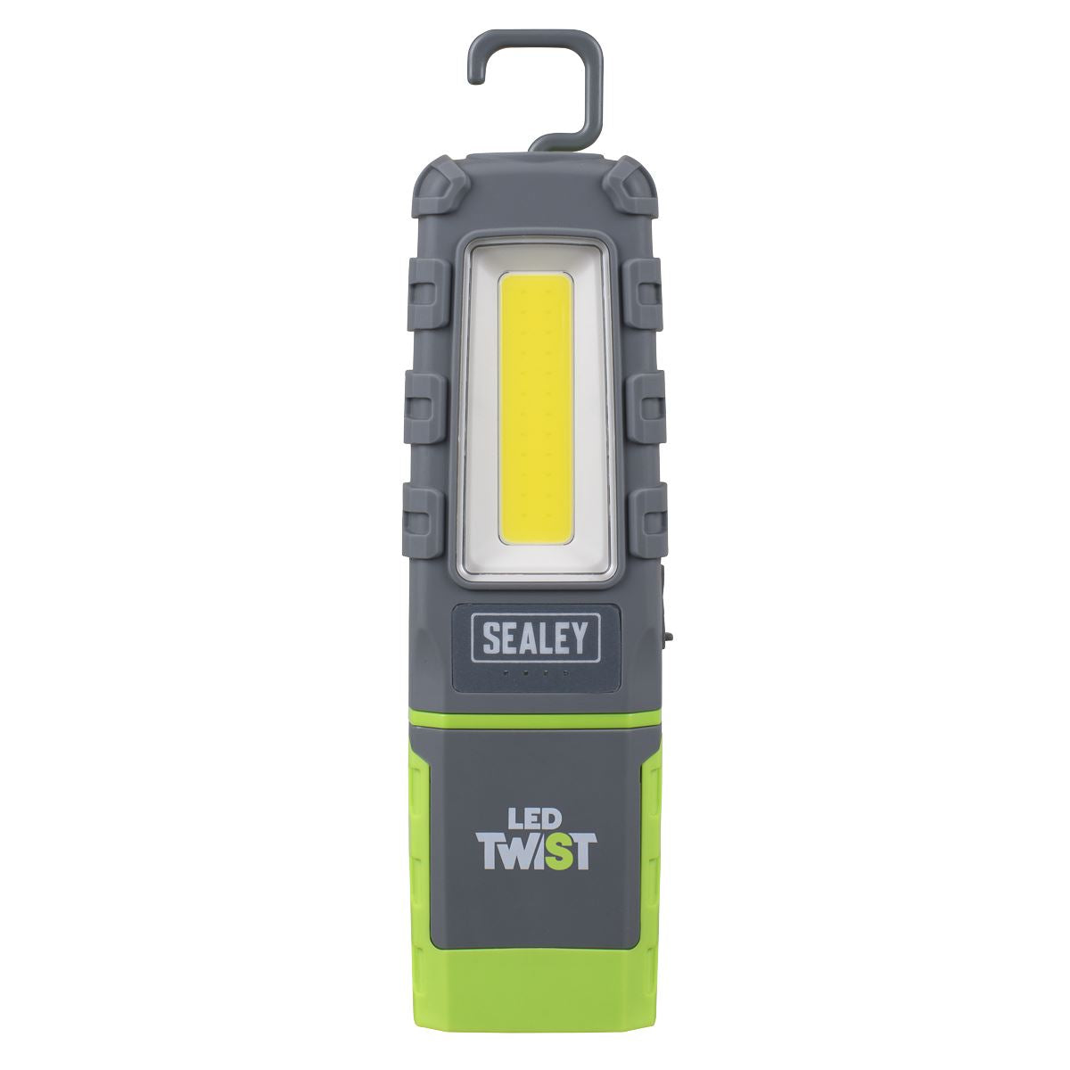 Sealey LED601G LED Twist Rechargeable Inspection Light 5W COB & 1W SMD Sealey