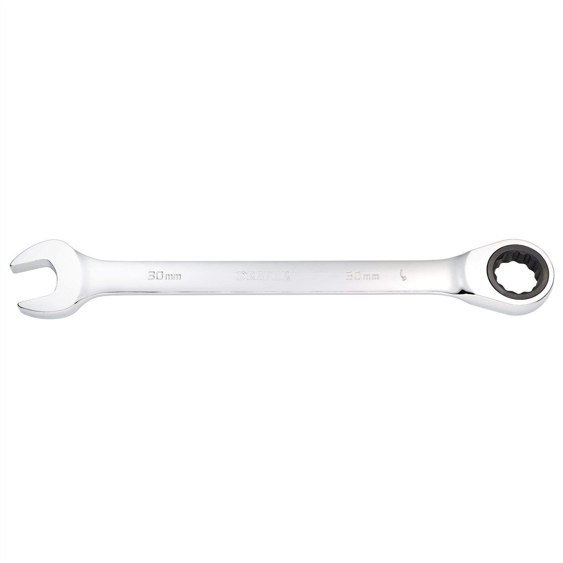Draper 31026 Metric Ratcheting Combination Spanner 30mm Draper