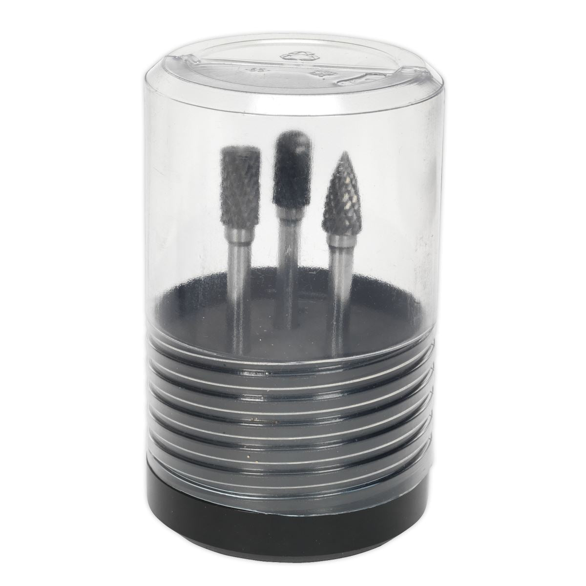 Sealey SDBK3 Tungsten Carbide Rotary Burr Set 3pc Sealey