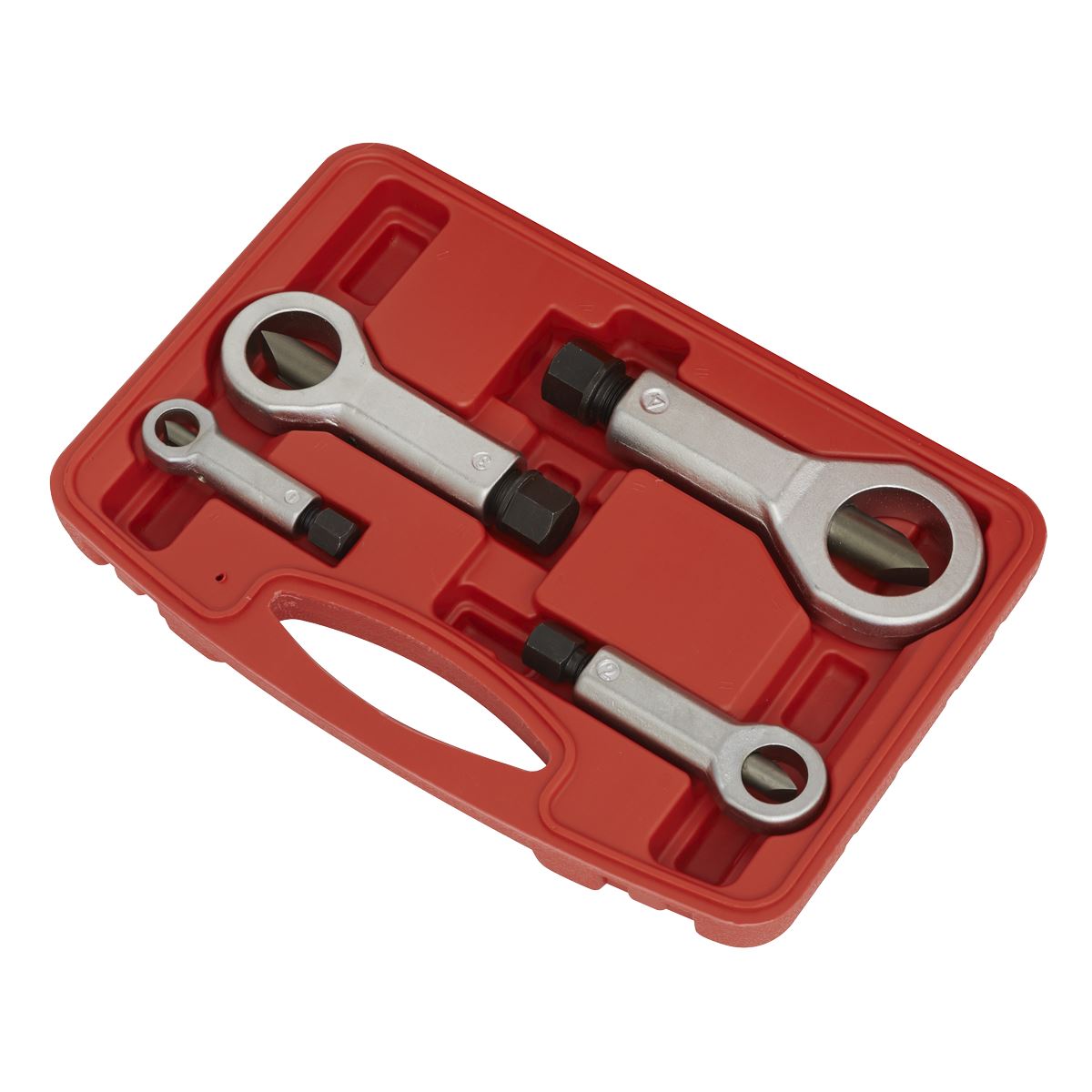 Sealey AK85 Nut Splitter Set 4pc Sealey