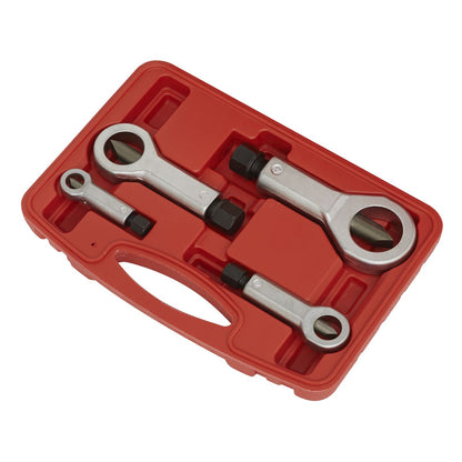 Sealey AK85 Nut Splitter Set 4pc Sealey