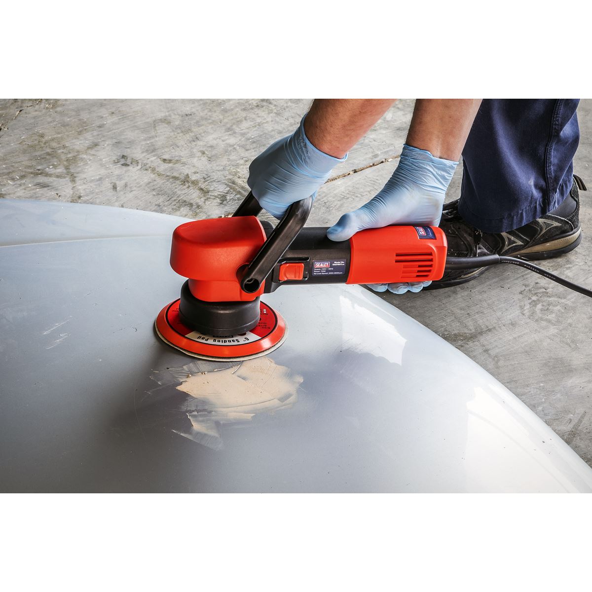 Sealey DAS150T Random Orbital Dual Action Sander Ø150mm 230V Sealey