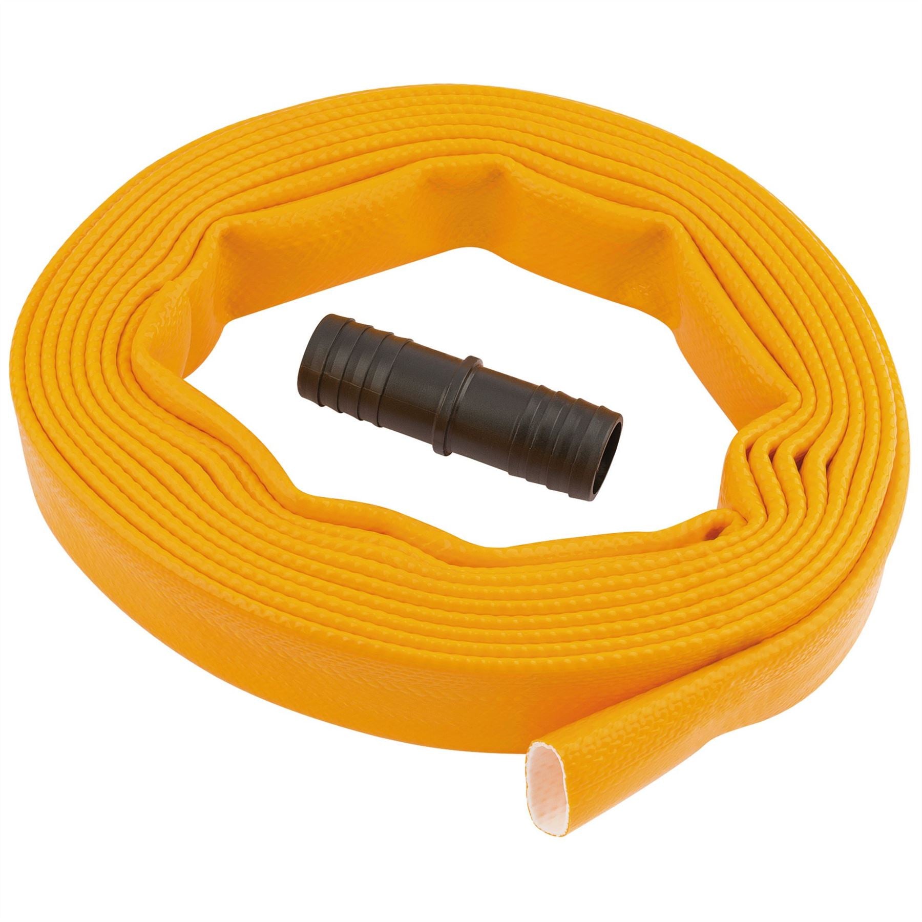 Draper 36990 Layflat Hose with Adaptor 5m x 25mm Draper