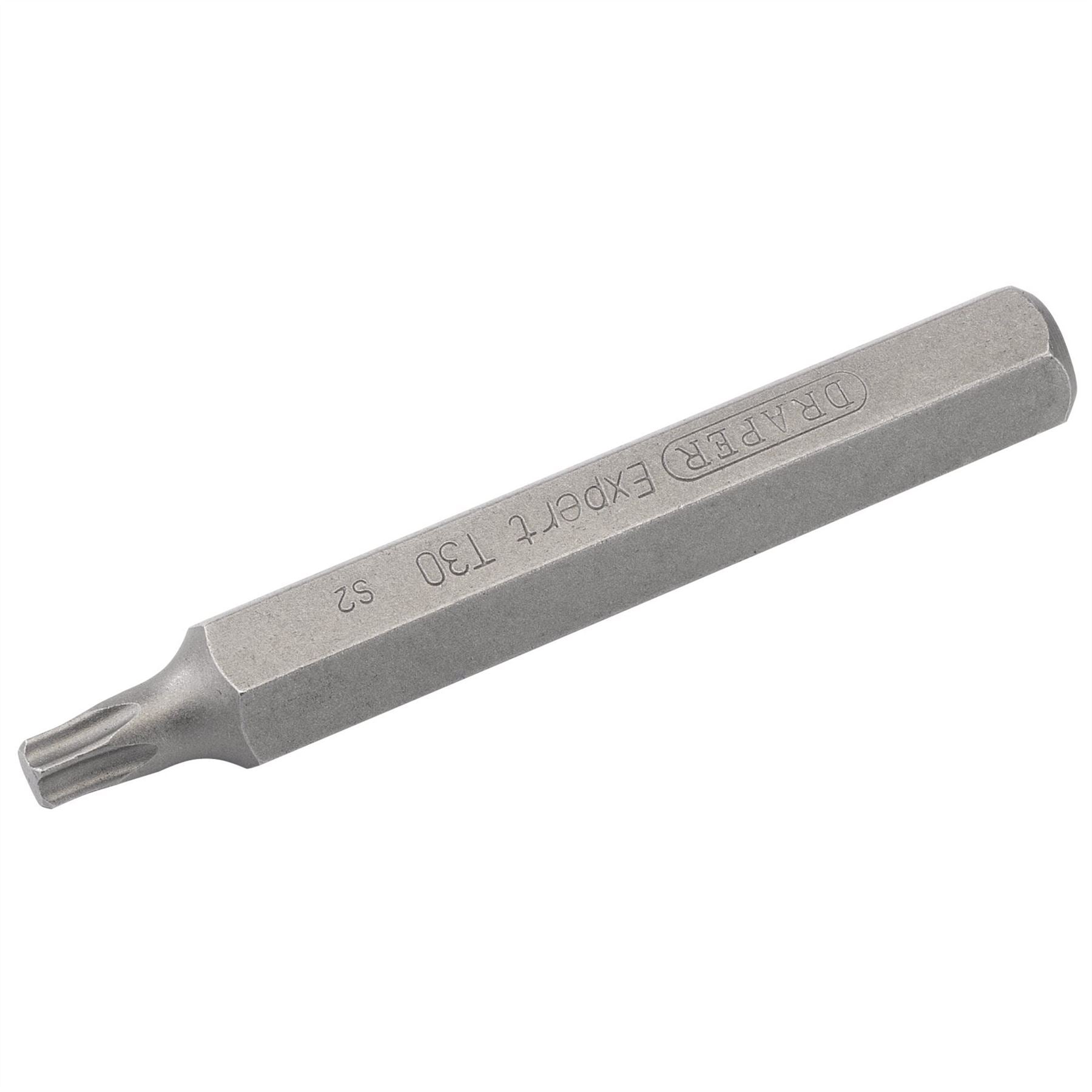 Draper 33360 T30 x 75mm TX-STAR® 10mm Insert Bit for Mechanics Bit Sets Draper