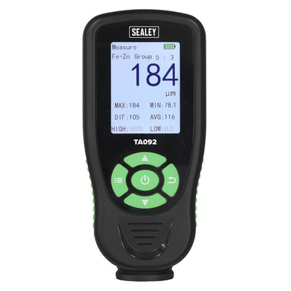 Sealey TA092 Rechargeable Paint Thickness Gauge