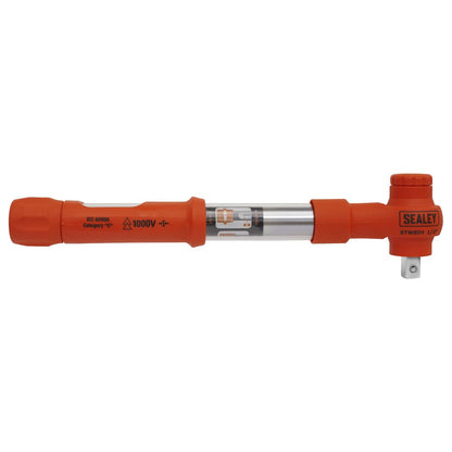 Sealey STW804 Torque Wrench Insulated 1/2"Sq Drive 12-60Nm Sealey