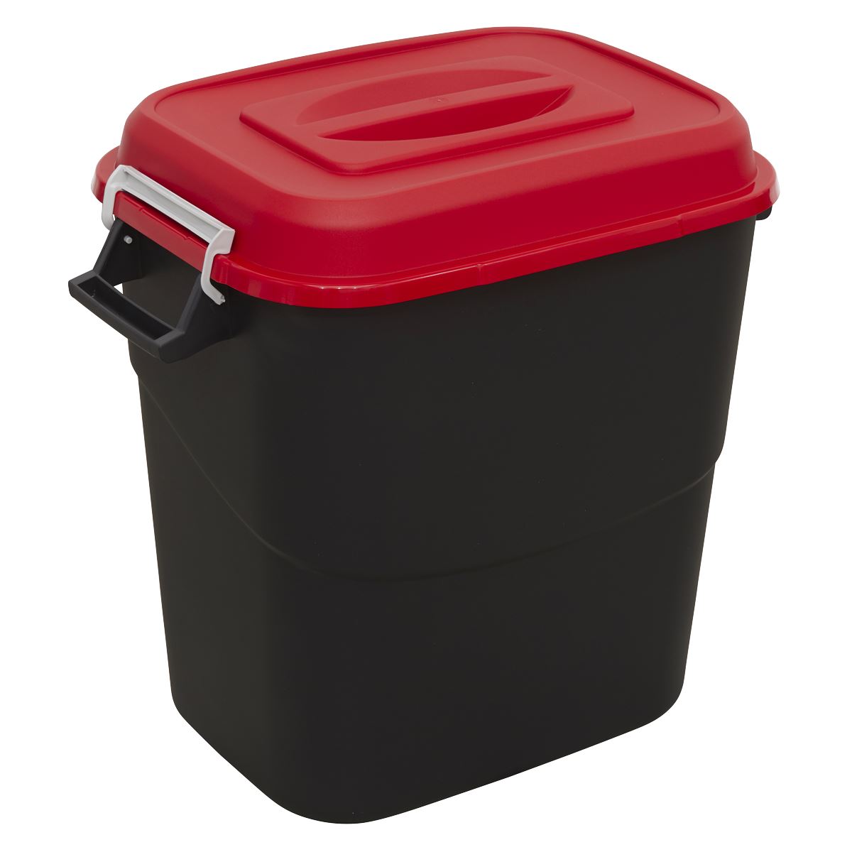 Sealey BM75R Refuse/Storage Bin 75L - Red Sealey