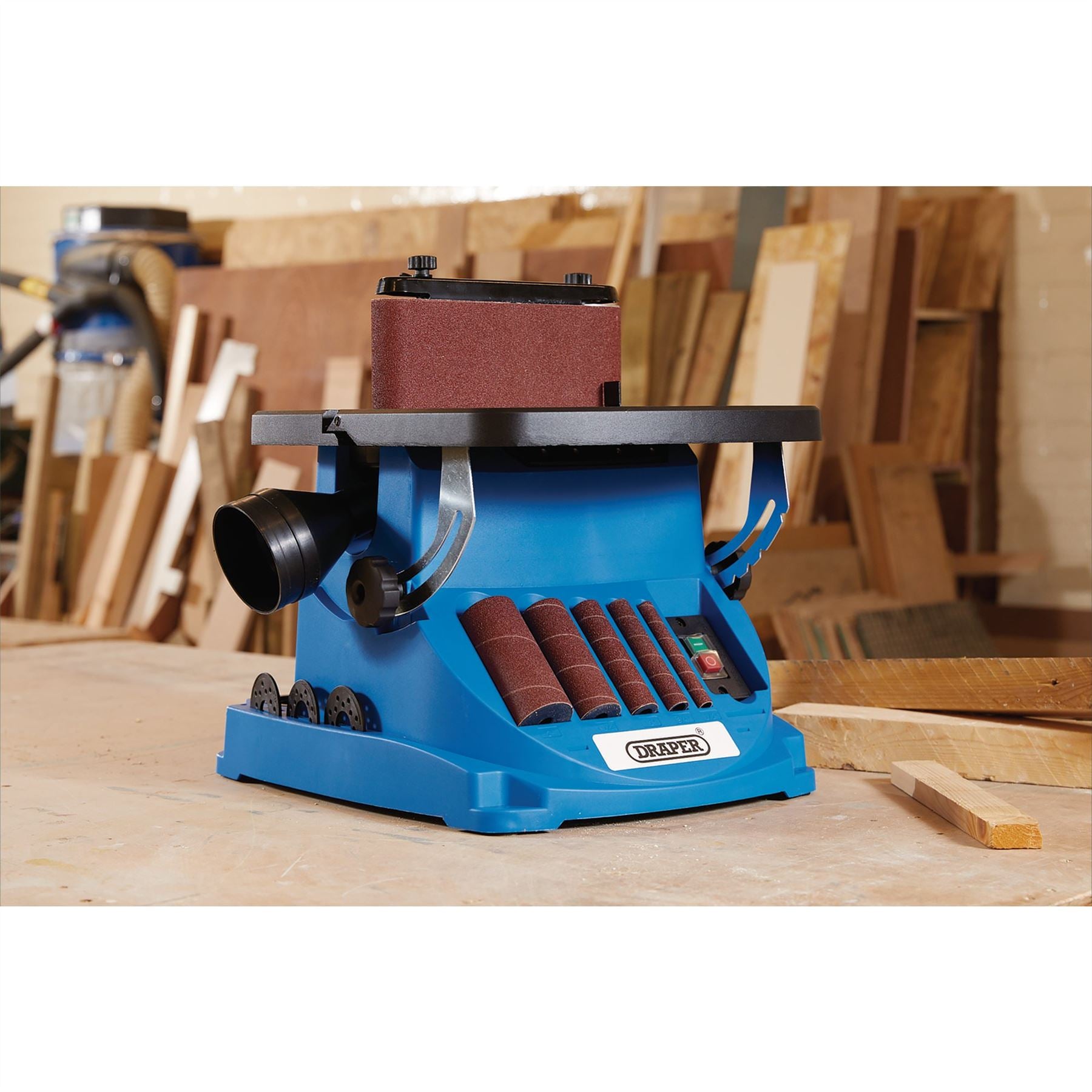 Draper 98425 230V Oscillating Spindle and Belt Sander 450W Draper
