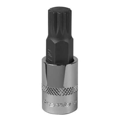 Sealey SBS009 Spline Socket Bit M12 3/8"Sq Drive Sealey