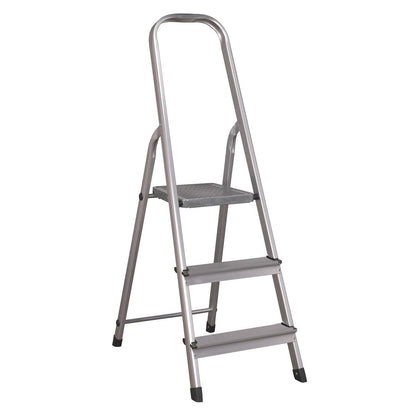 Sealey ASL3S Aluminium Step Ladder 3-Tread EN 131 Sealey