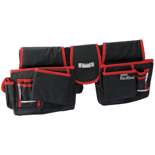 Draper 67832 Redline® Double Tool Pouch Black Draper