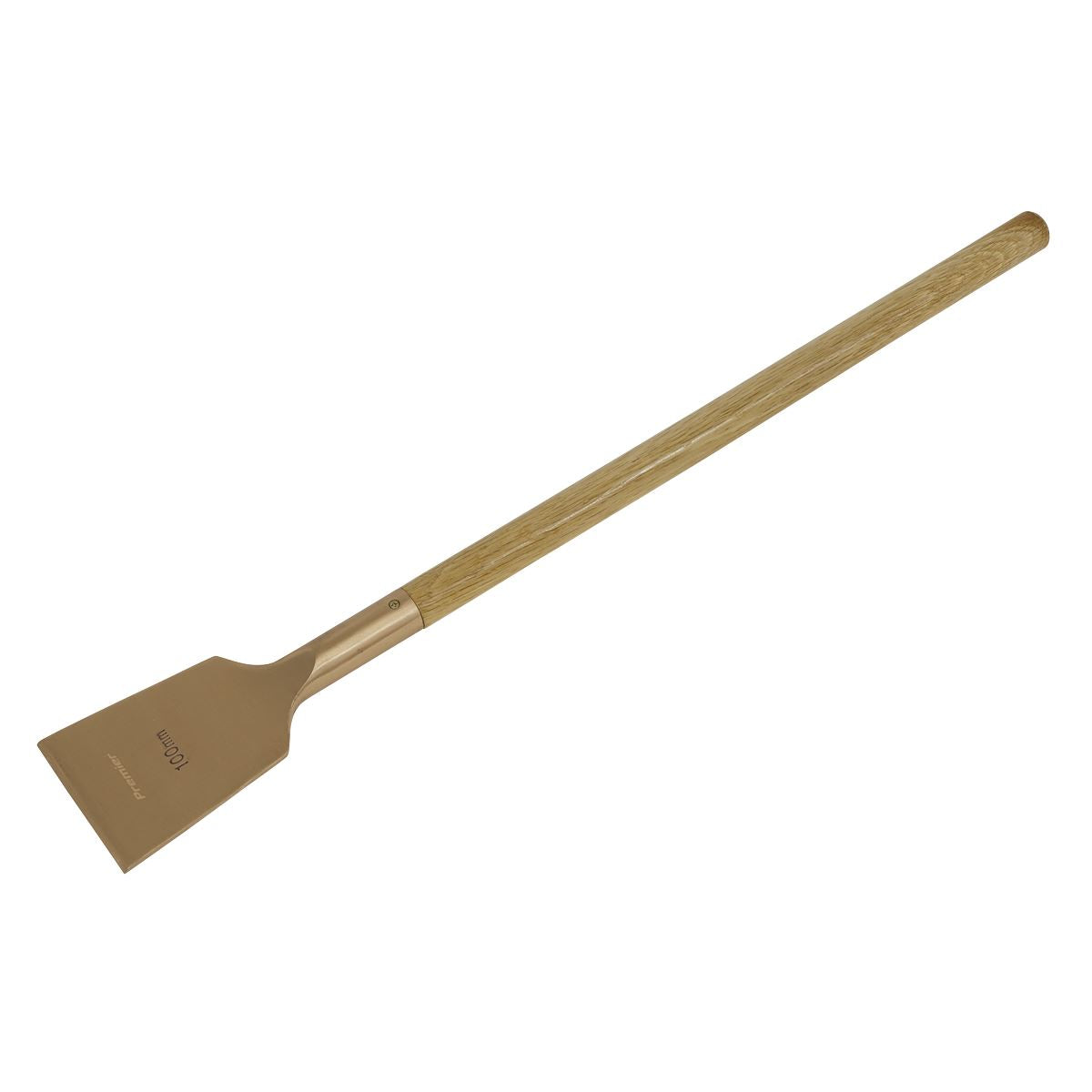 Sealey NS114 Scraper Long Handle 100 x 720mm - Non-Sparking Sealey