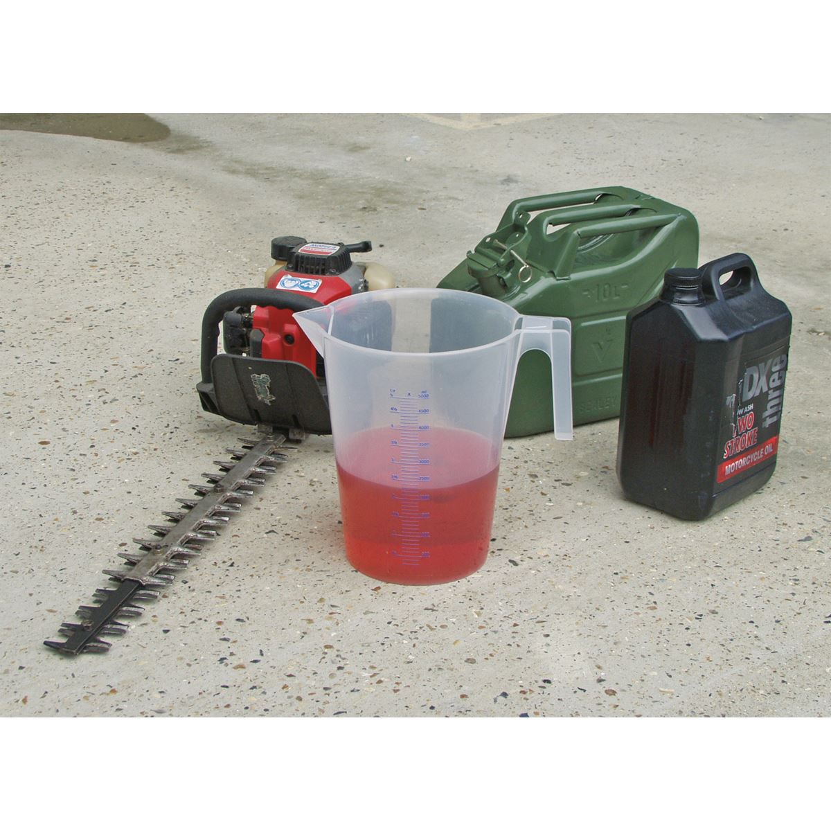 Sealey JT5000 Measuring Jug Translucent 5L Sealey