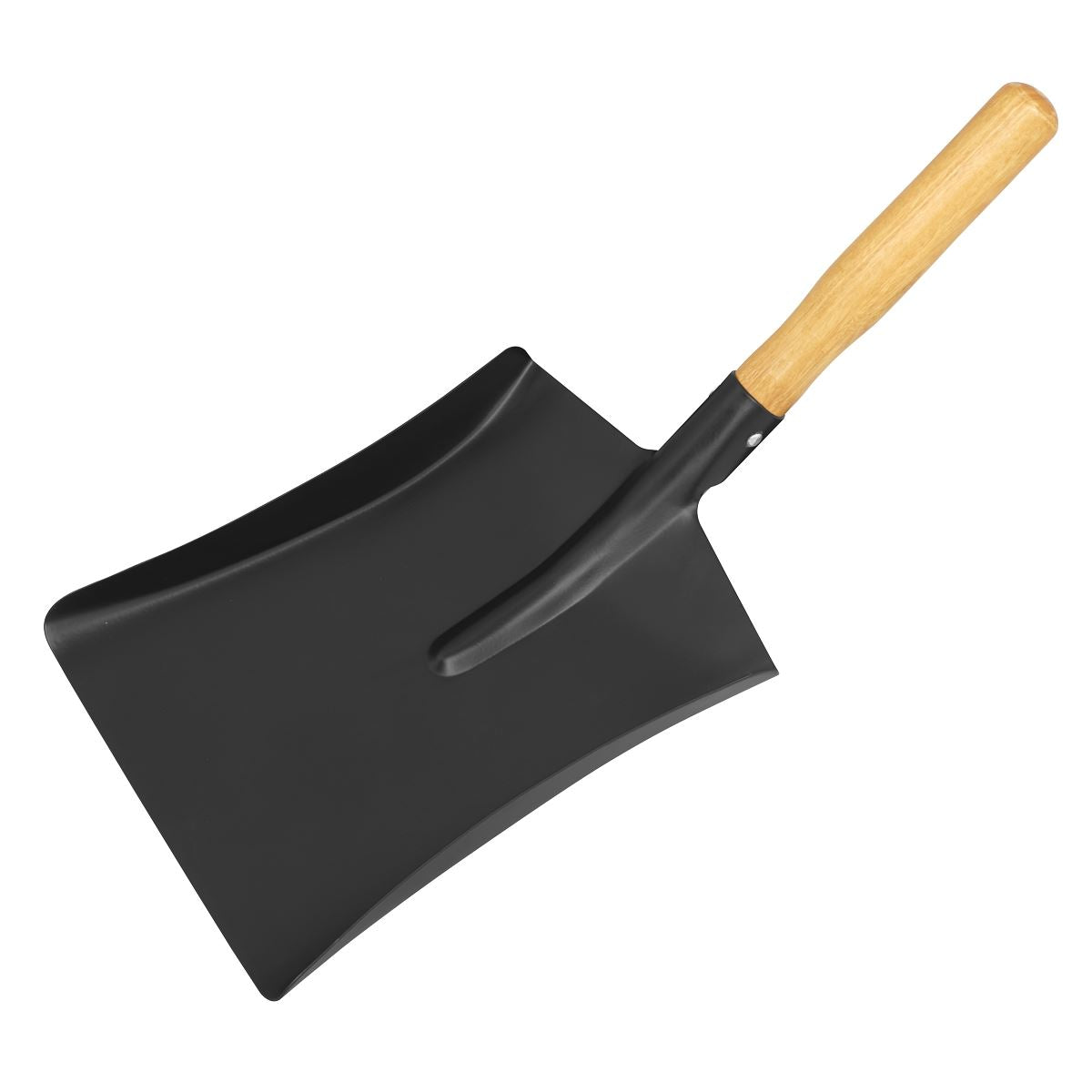 Sealey SS09 Coal shovel 8" with 228mm Wooden Handle Sealey