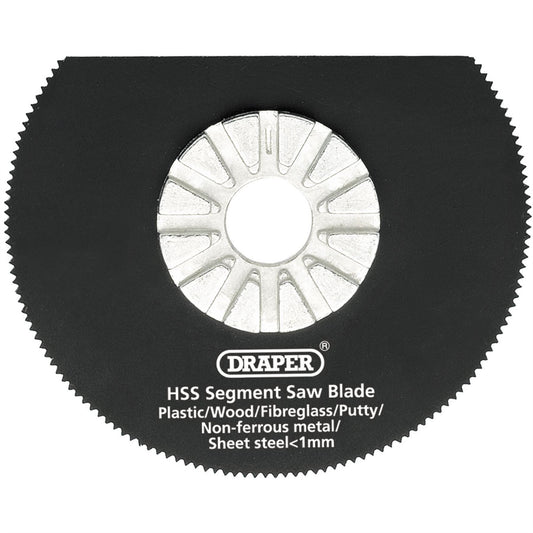 Draper 26057 HSS Segment Saw Blade 63mm Diameter 18tpi Draper