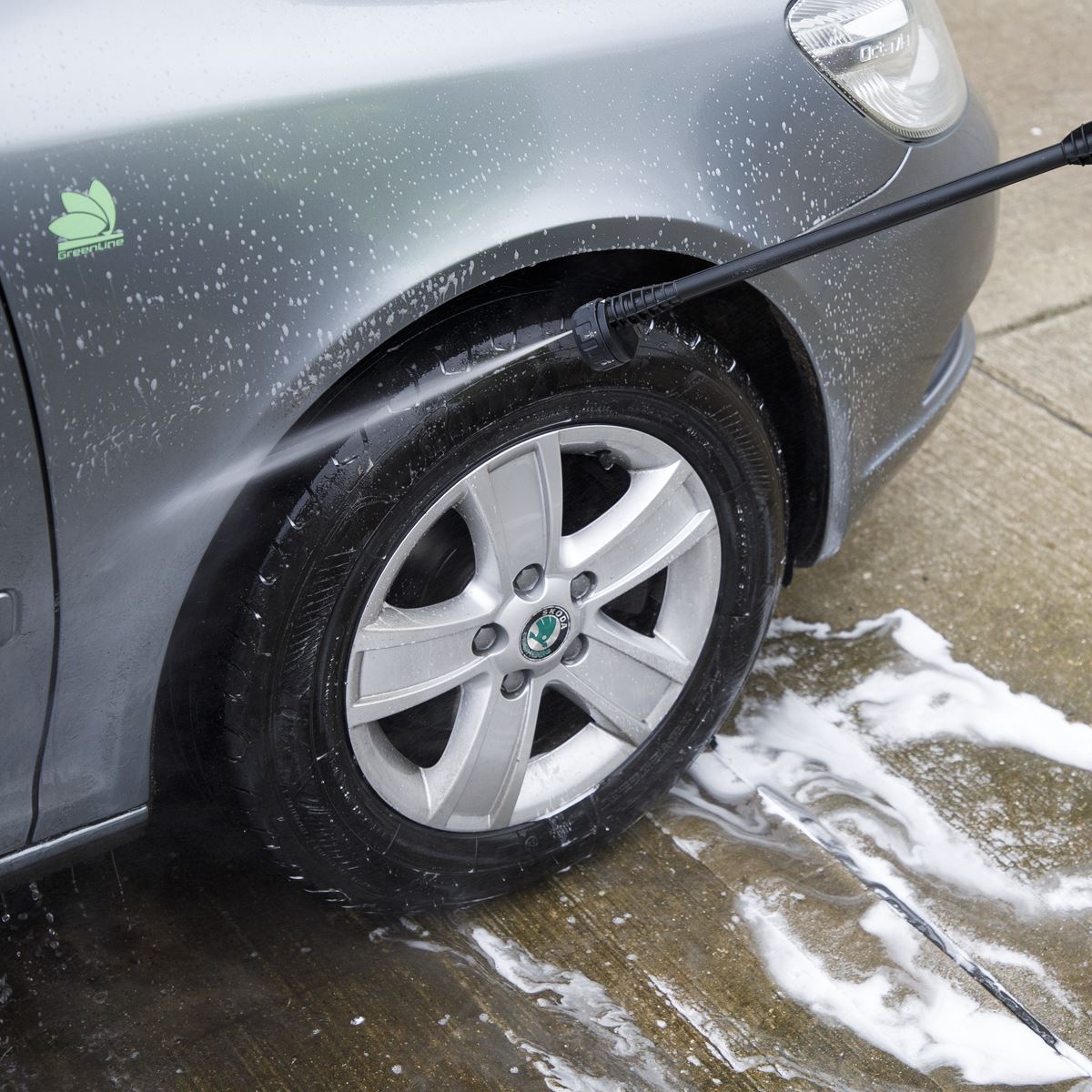 Sealey CP20VPWKIT Cordless Pressure Washer Kit 20V SV20 Series - 2 Batteries Sealey