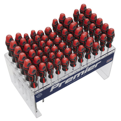 Sealey AK4369DS Individual Screwdrivers GripMAX® 66pc Countertop Display Sealey