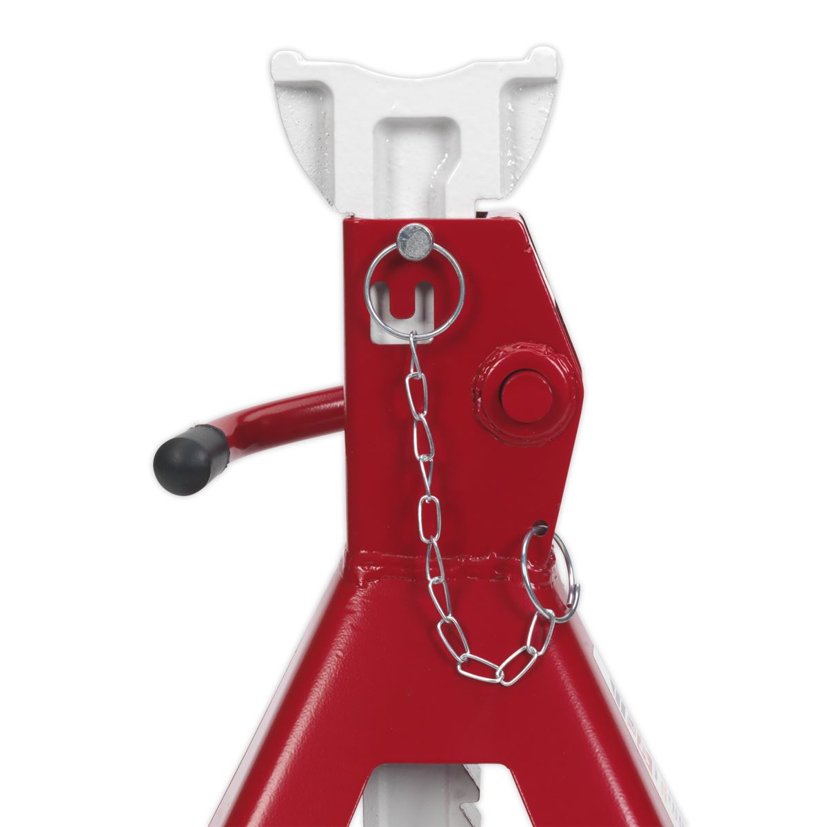 Sealey AAS3000 Auto Rise Ratchet Axle Stands (Pair) 3 Tonne Capacity per Stand Sealey