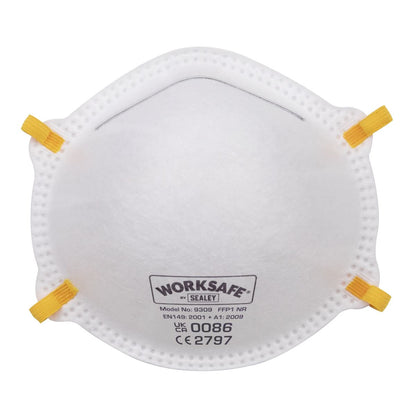 Sealey 9309/3 Cup Mask FFP1 - Pack of 3 Sealey