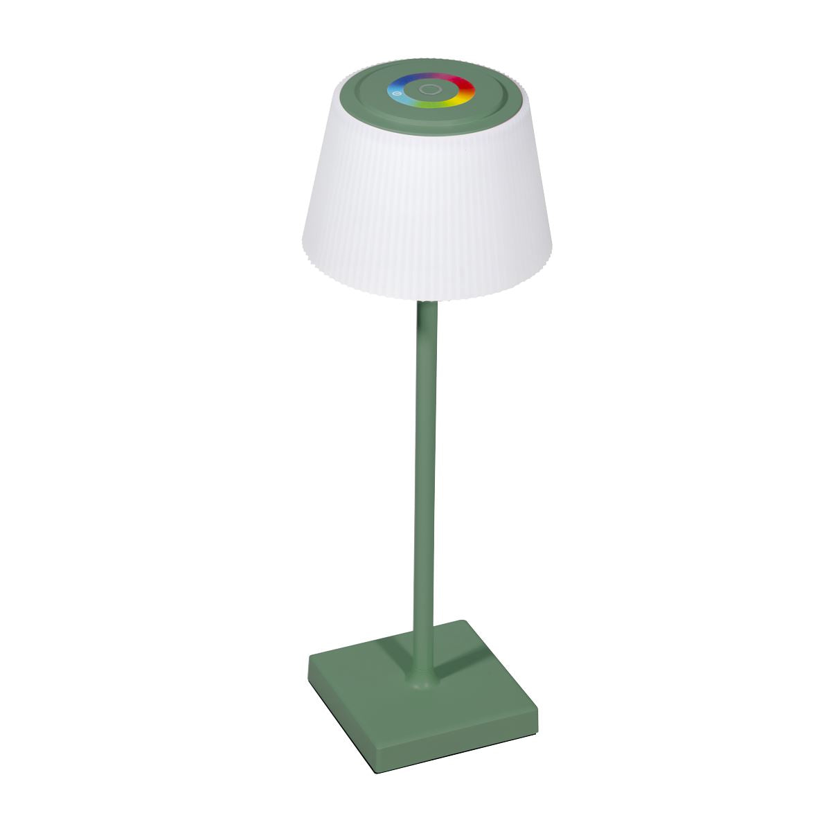 Dellonda DH214 Rechargeable Table Lamp for Home Office Restaurant RGB Colours Sealey