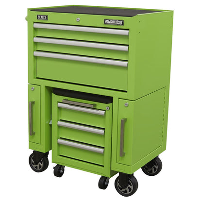 Sealey AP556CSHV Rollcab 3 Drawer & Utility Seat Sealey