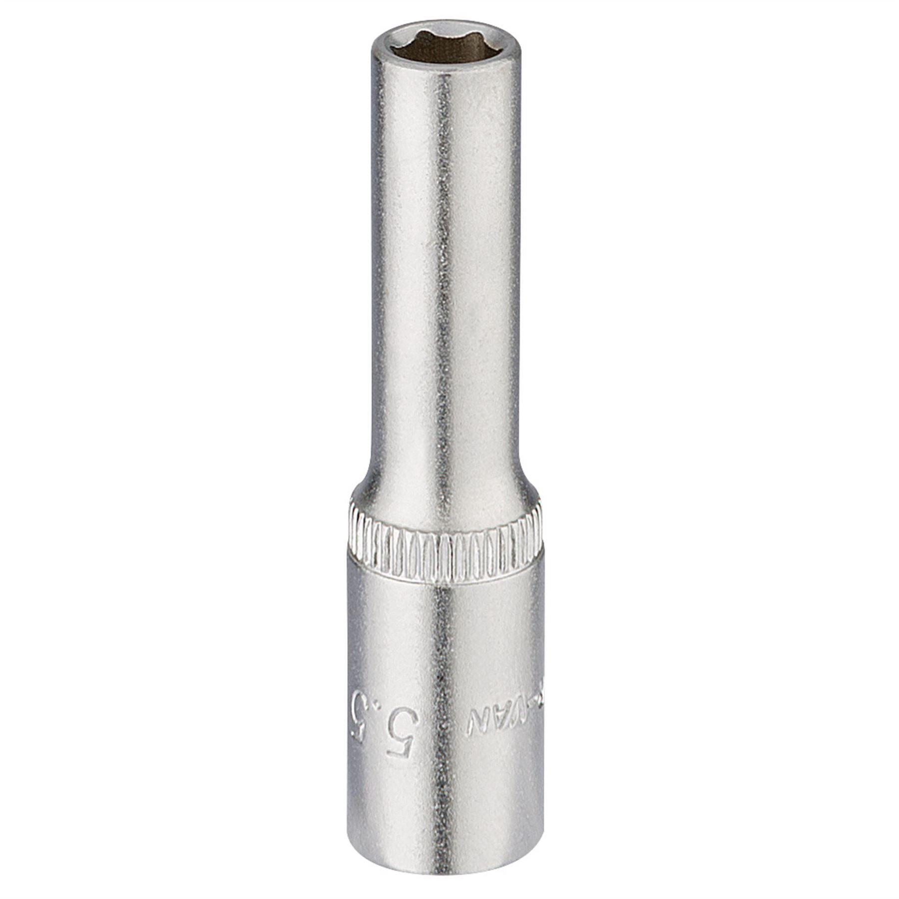 Elora 58724 Deep Socket 1/4" Sq. Dr. 5.5mm Elora