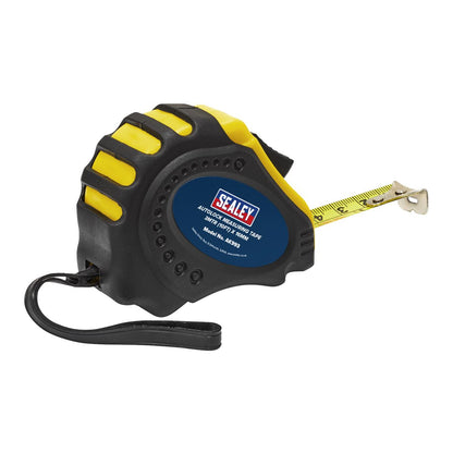 Sealey AK993 Auto Lock Tape Measure 3m(10ft) x 16mm - Metric/Imperial Sealey