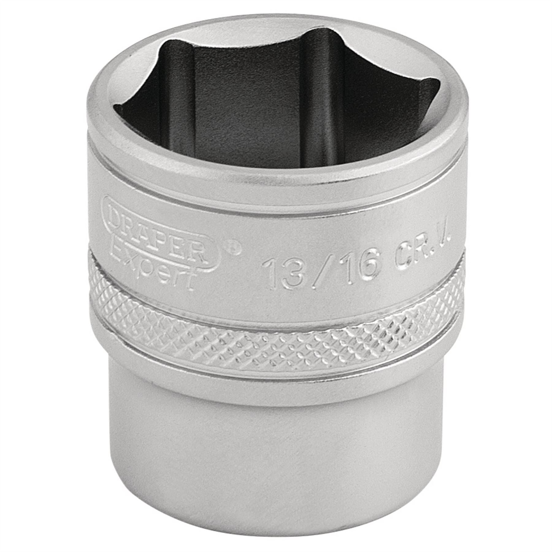 Draper 16575 6 Point Imperial Socket 3/8" Sq. Dr. 13/16" Draper