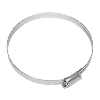 Sealey HCJ6 HI-GRIP® Hose Clip Zinc Plated Ø110-140mm Pack of 10 Sealey