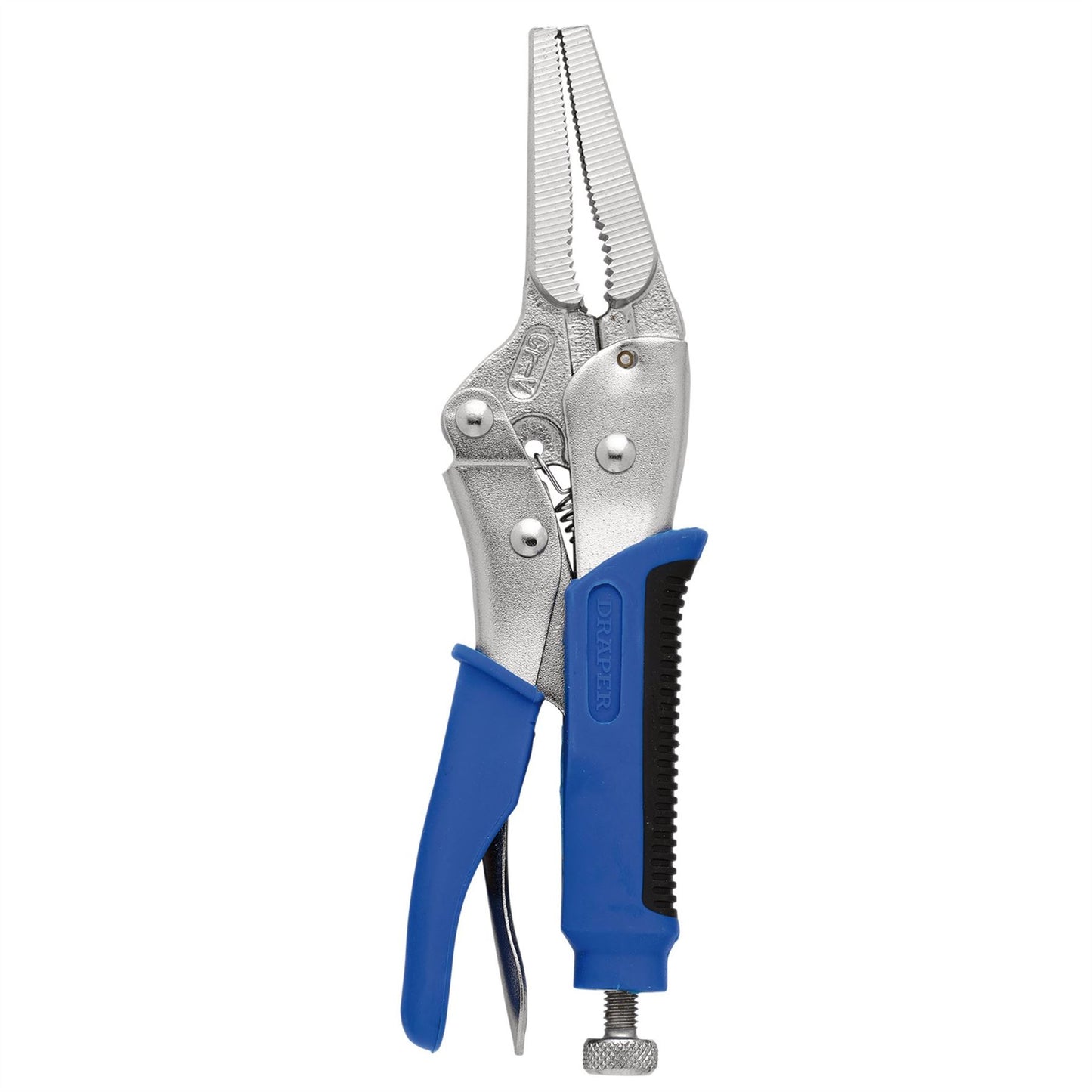 Draper 89126 Soft Grip Long Nose Self Grip Pliers 165mm Draper