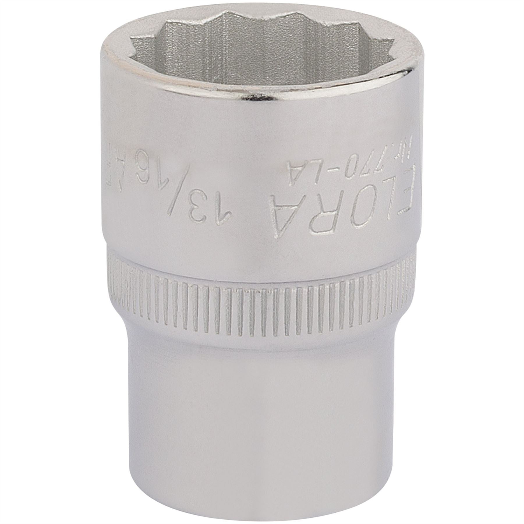 Elora 24434 Bi-Hexagon Socket 1/2" Sq. Dr. 13/16" Elora