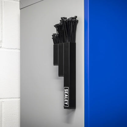 Sealey APCTHB Magnetic Cable Tie Holder - Black Sealey