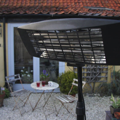 Sealey IFSH2003 Infrared Quartz Patio Heater 2000W/230V with Telescopic Floor Stand Sealey
