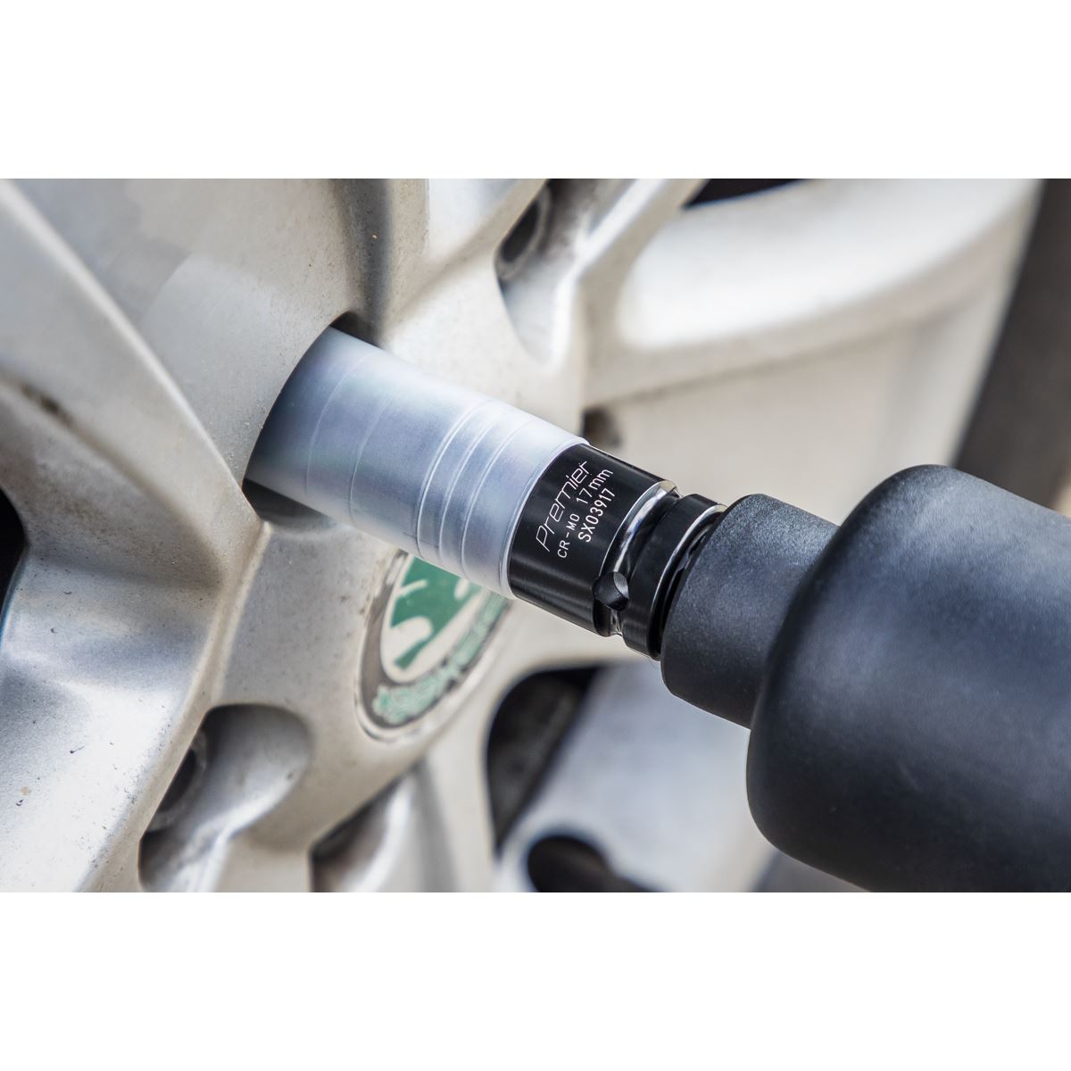 Sealey SX03917 Alloy Wheel Ultra-Power Impact Socket 17mm 1/2"Sq Drive Sealey