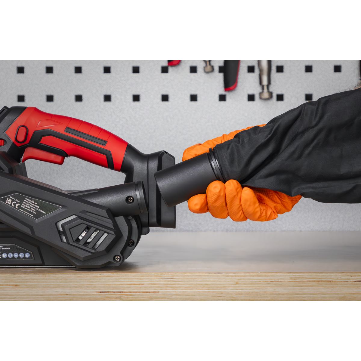 Sealey CP20VBS Cordless Belt Sander 20V SV20 Series 76mm - Body Only Sealey