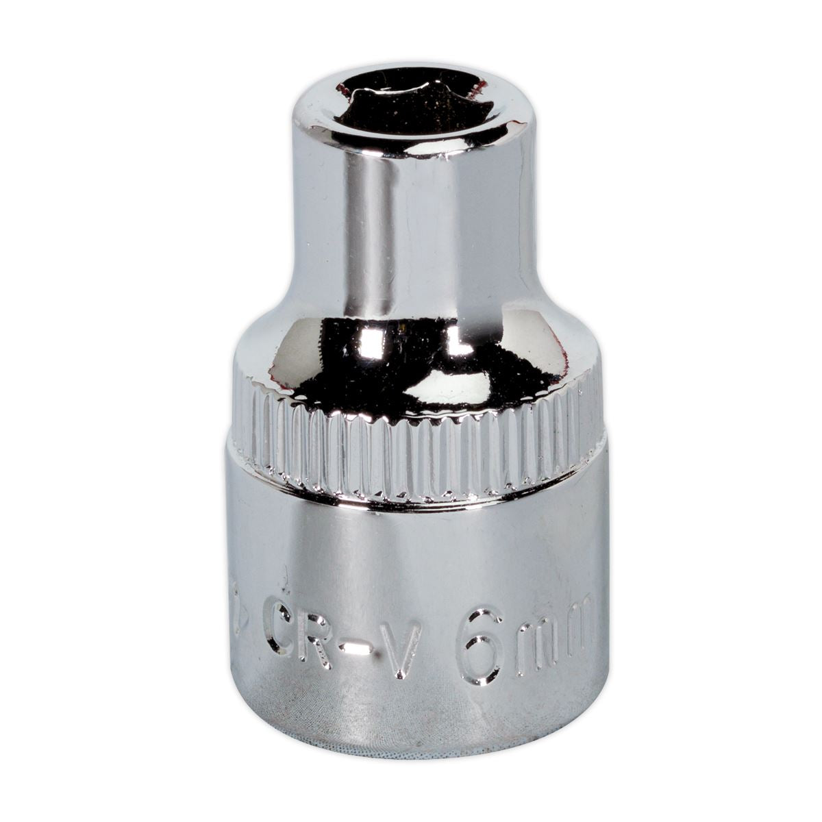 Sealey SP3806 WallDrive® Socket 6mm 3/8"Sq Drive Fully Polished Sealey