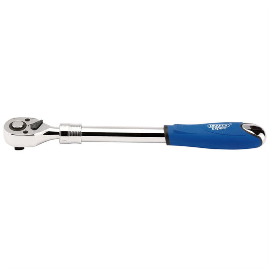 Draper 26800 72 Tooth Extending Reversible Ratchet 1/2" Sq. Dr. Draper