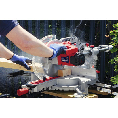Sealey SMS255 Sliding Compound Mitre Saw Ø255mm Sealey