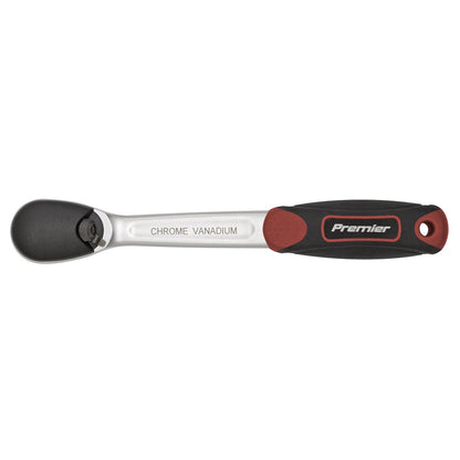 Sealey AK8977 Ratchet Wrench 3/8"Sq Drive Dust-Free Flip Reverse - Premier Platinum Sealey