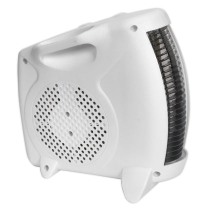Sealey FH2010 Fan Heater 2000W/230V 2 Heat Settings & Thermostat Sealey