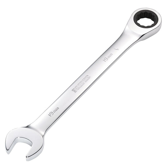 Draper 31019 Metric Ratcheting Combination Spanner 20mm Draper