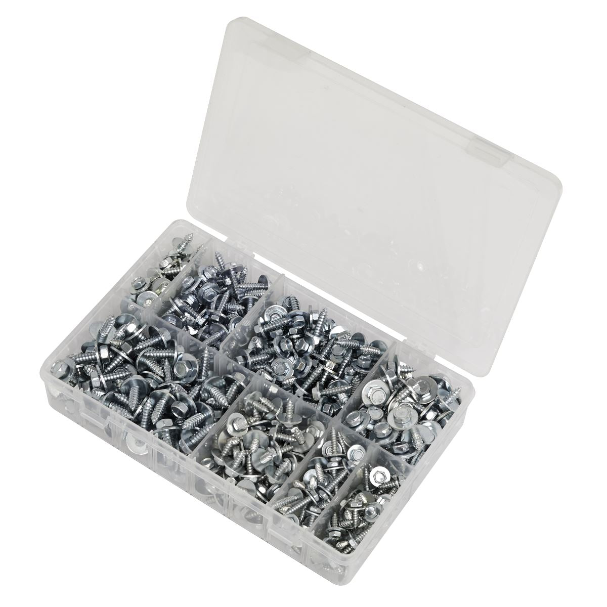 Sealey AB425AS Acme Screw with Captive Washer Assortment 425pc Sealey