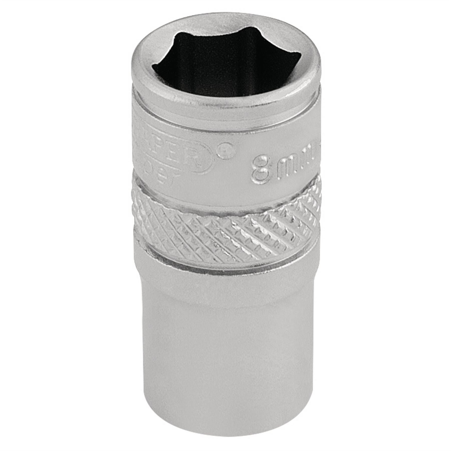 Draper 16513 Socket 1/4" Sq. Dr. 8mm Draper