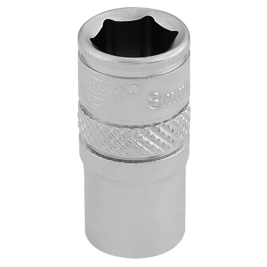 Draper 16513 Socket 1/4" Sq. Dr. 8mm Draper