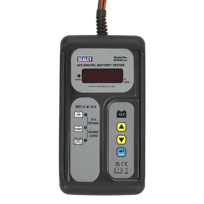 Sealey BT2101 Digital Battery Tester 12V Sealey