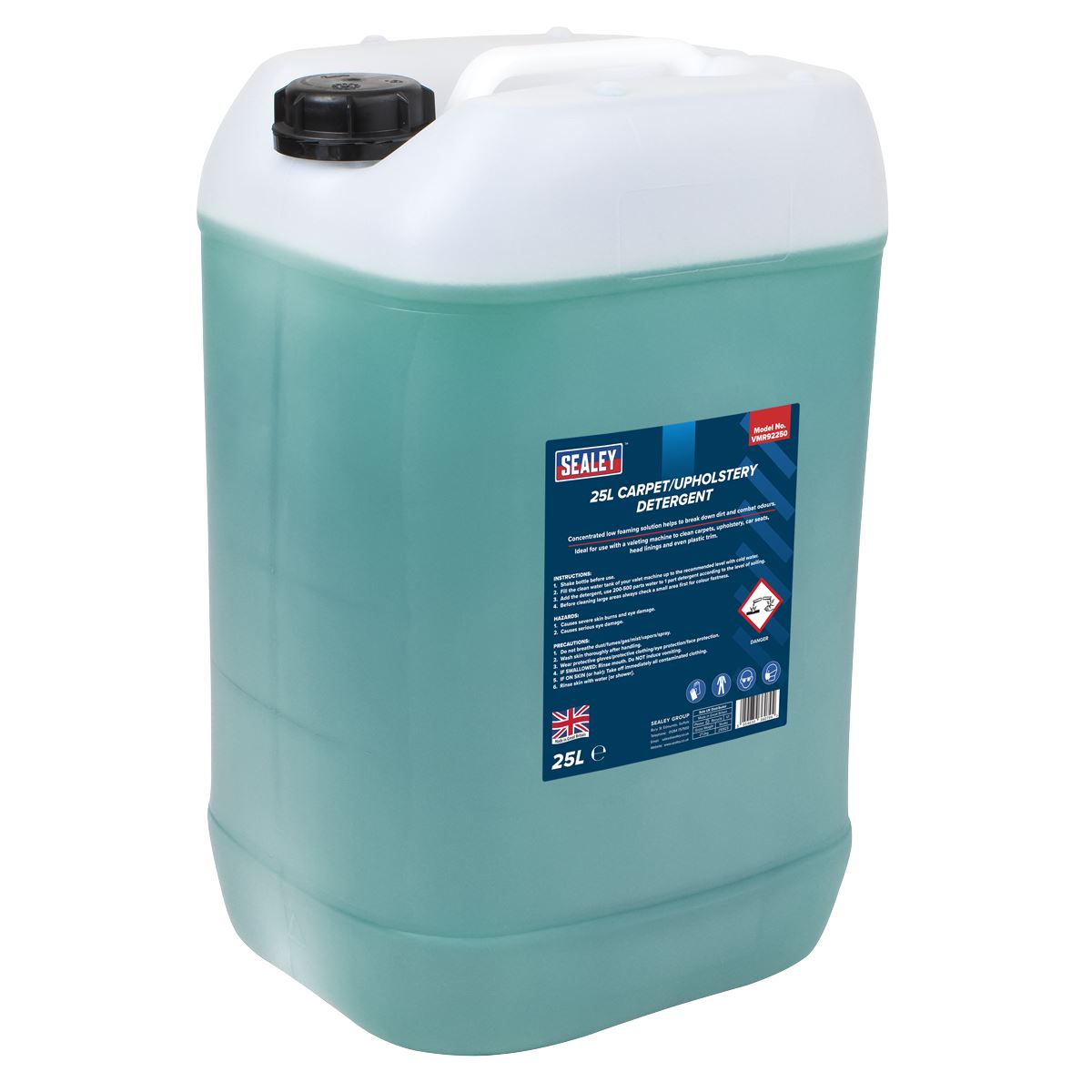Sealey VMR92250 Carpet/Upholstery Detergent 25L Sealey