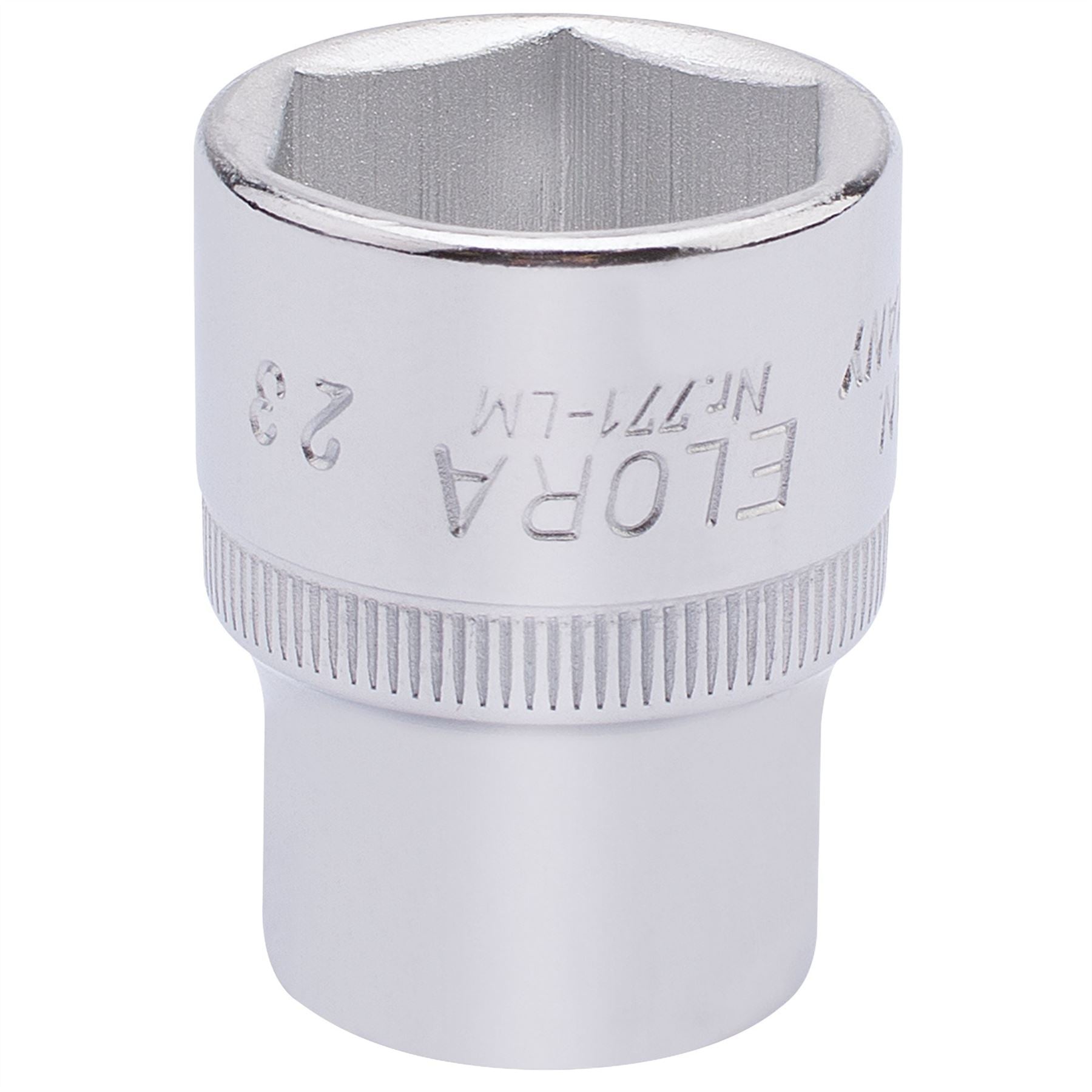 Elora 15312 Hexagon Socket 1/2" Sq. Dr. 23mm Elora